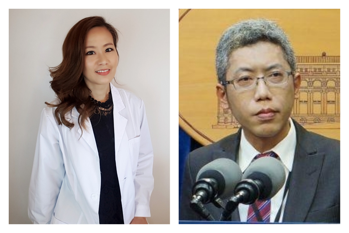 ▲前總統府發言人丁允恭捲入桃色風波，兩性作家欣西亞直呼，「女人別被自己的第一次綁架」。（圖／翻攝自欣西亞和Shane任翔的臉書，NOWnews資料照）