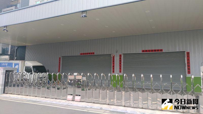 ▲豪品公司涉嫌販售假MIT口罩遭法辦後,工廠大門緊閉。(圖/記者陳雅芳攝,2020.09.10)