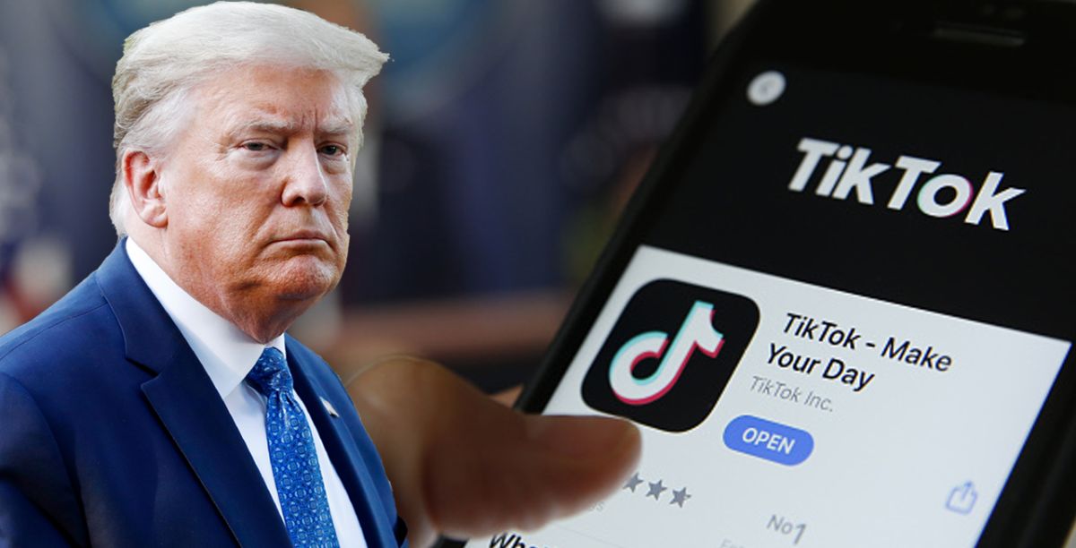 ▲川普表示不會延長TikTok出售在美業務的最後期限。（圖／翻攝自 FOX Business ）