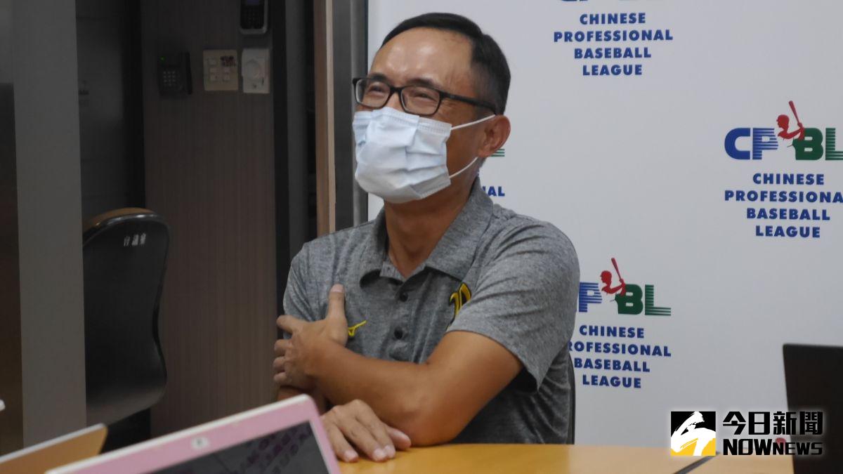 ▲中信兄弟領隊劉志威。（圖／吳政紘）