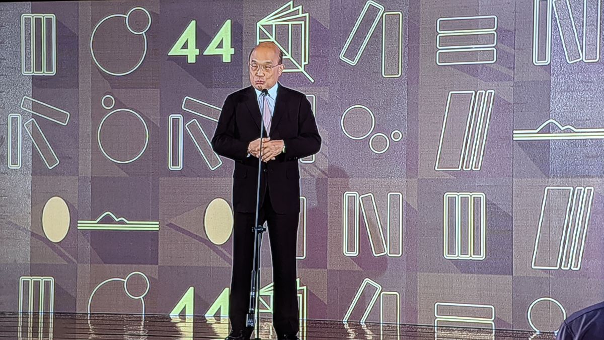 ▲好萊塢男星喬瑟夫高登李維po出台灣影片，行政院長蘇貞昌說，台灣防疫成功，讓世界看見。（圖／記者鄭宏斌攝，2020.09.11）