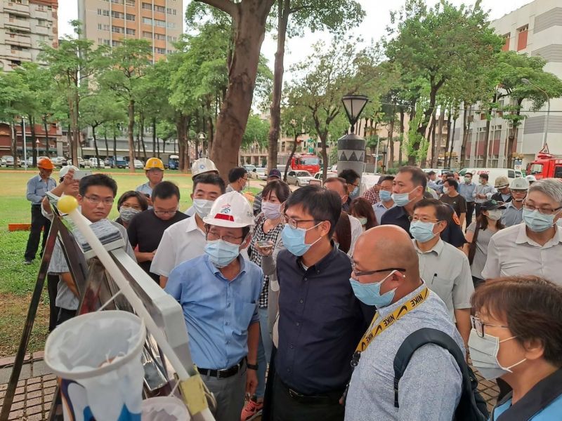 快訊/高雄前鎮傳不明氣體溢散 陳其邁趕赴現場坐鎮