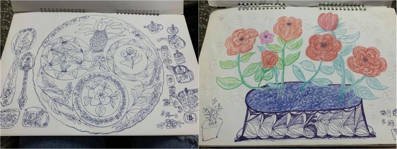 ▲細緻的作畫,也有讓不少網友大讚「太強了!」(圖/翻攝爆廢公社臉書)