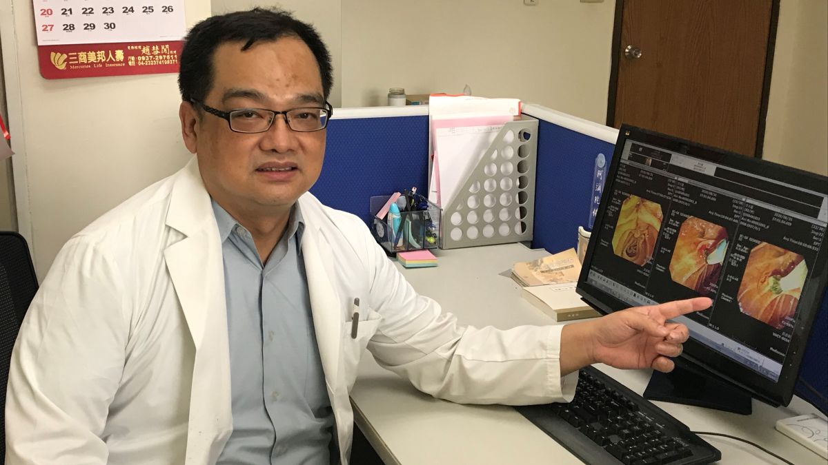 ▲臺中榮總嘉義分院肝膽腸胃科彭彥鈞主任。（圖／臺中榮總嘉義分院提供）