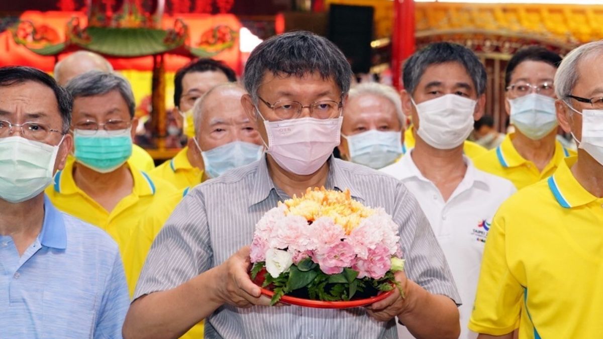 ▲台北市長柯文哲12日表示，如果中國大陸不解釋王金平被指「求和」的理由，「那這個大概就破局了」。(圖/台北市政府提供)