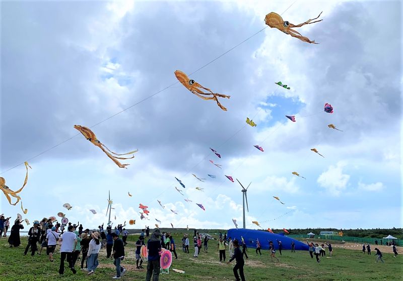 魚躍龍門　澎湖國際風箏節高手雲集　加強安全防護
