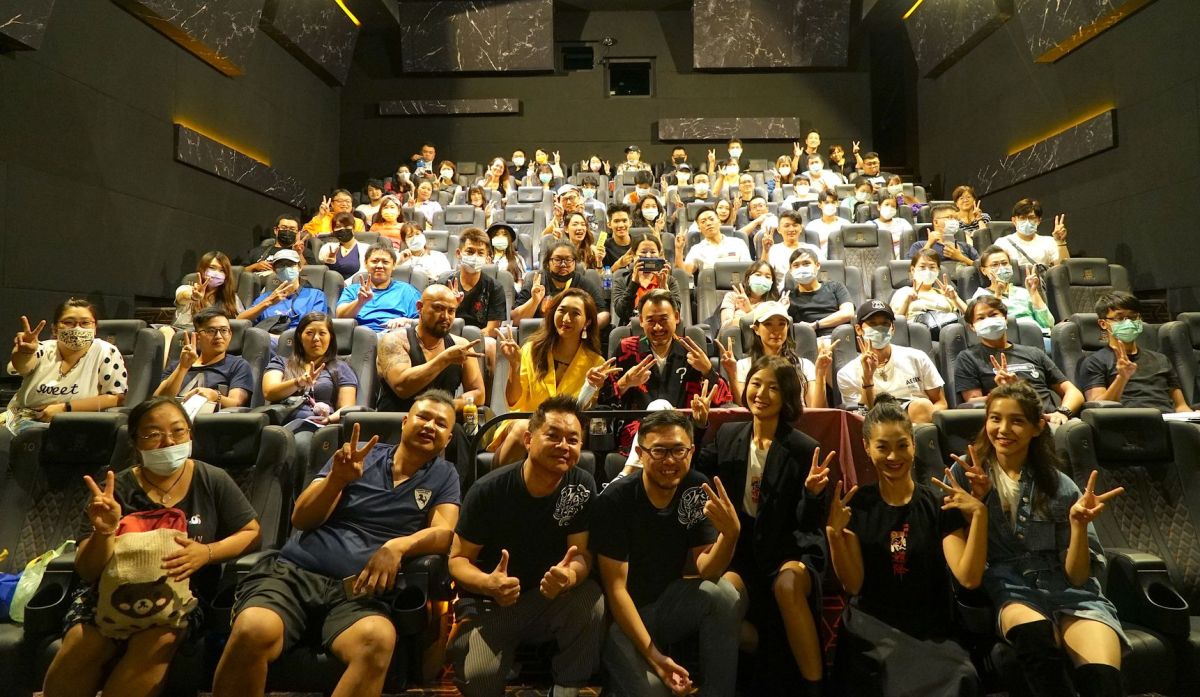 ▲《馗降：粽邪2》舉辦通靈體驗趴，現場又毛又嗨。（圖／華影）