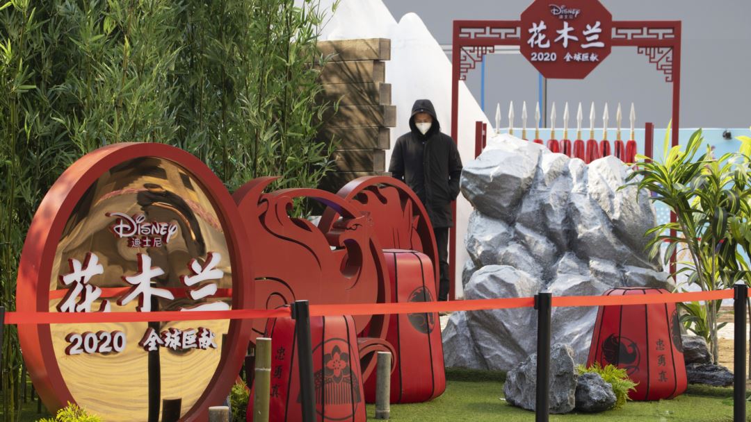 ▲路透社報導，中國當局下令禁止媒體播報《花木蘭》相關內容。（圖／美聯社／達志影像）