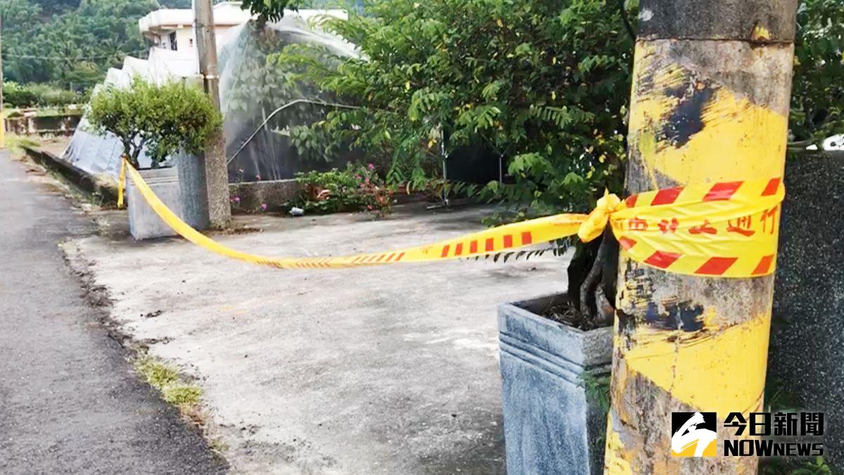 ▲ 美濃一名婦女在居家檢疫第13天突然陳屍家中，橋頭地檢署檢察官今（13）日會同法醫，趕在上午10時半前採檢。（圖／記者郭俊暉攝 , 2020.09.13）
