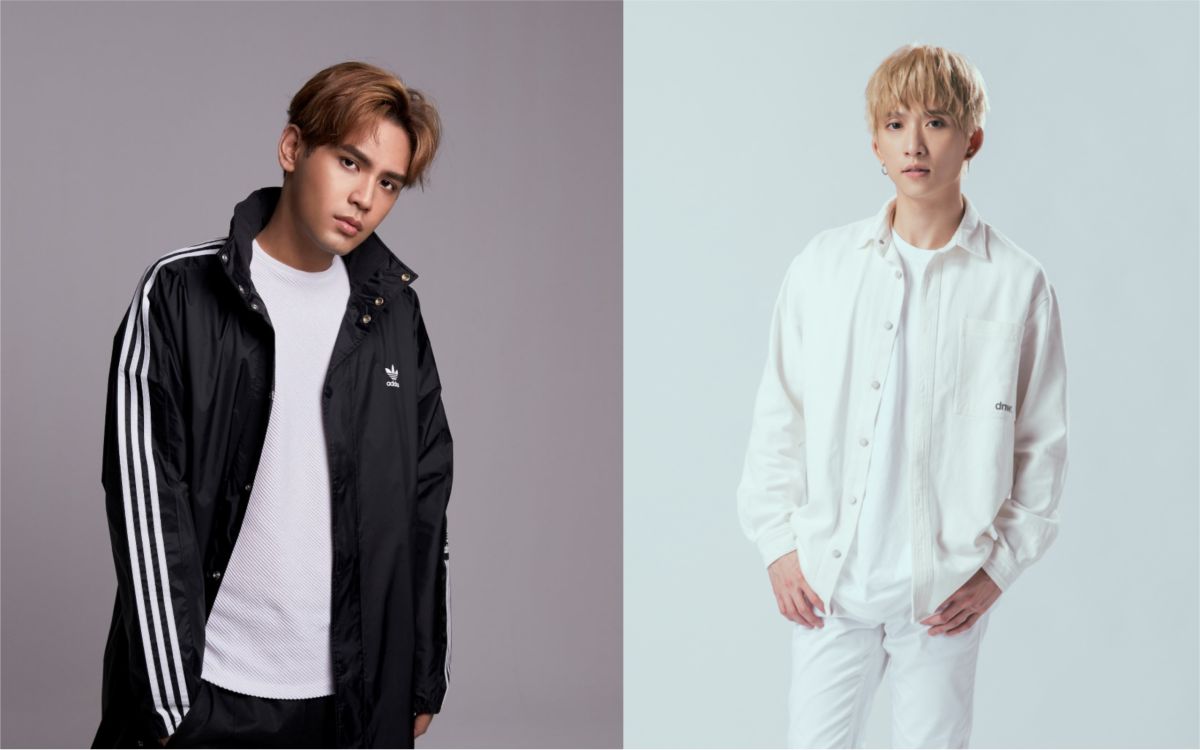 ▲狼人殺偶像合體廣播金鐘頒獎，邱鋒澤（右）自曝搭檔陳零九（左）心情。（圖／三立提供） 

 