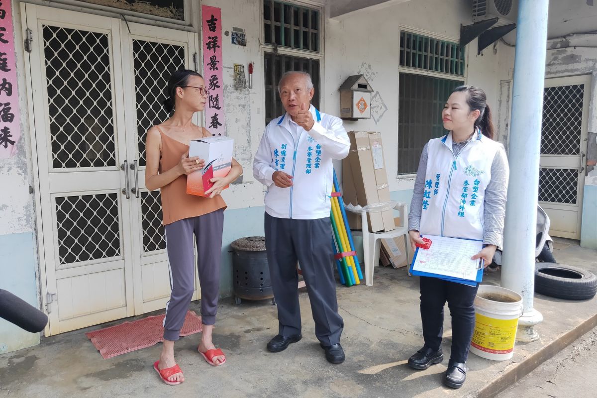 ▲台塑企業暨慶寶勤勞基金會，今(15)日展開周邊七鄉中秋節關懷活動。（圖／記者洪佳伶攝,2020.09.15）