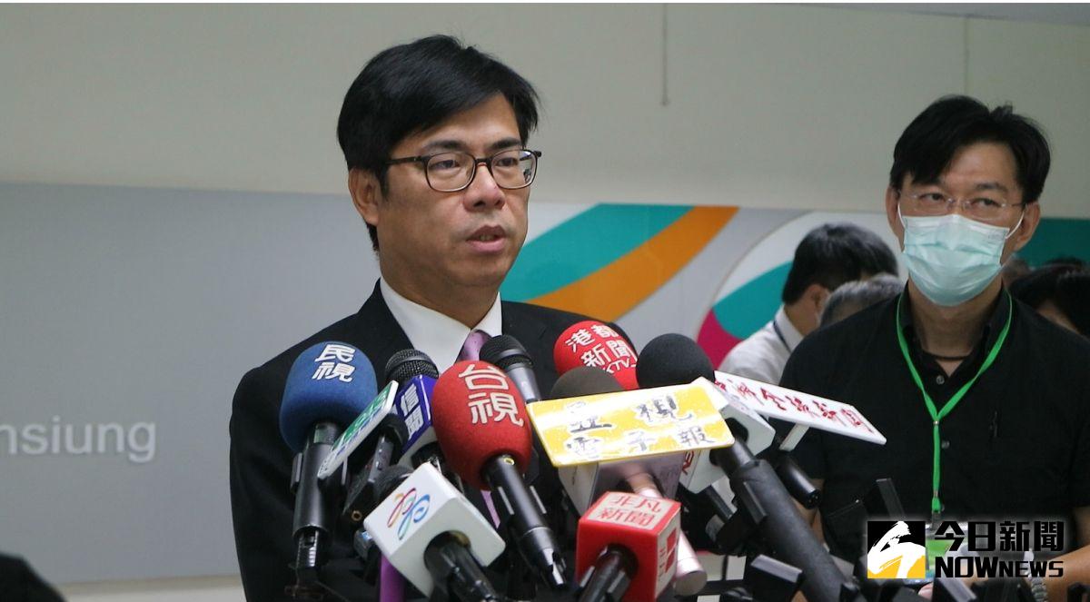 ▲高雄市長陳其邁認為，國民黨組團卻被中國奚落是去求和，現在能夠「浪子回頭」也是好事一樁。（圖／記者鄭婷襄攝，2020.09.15）