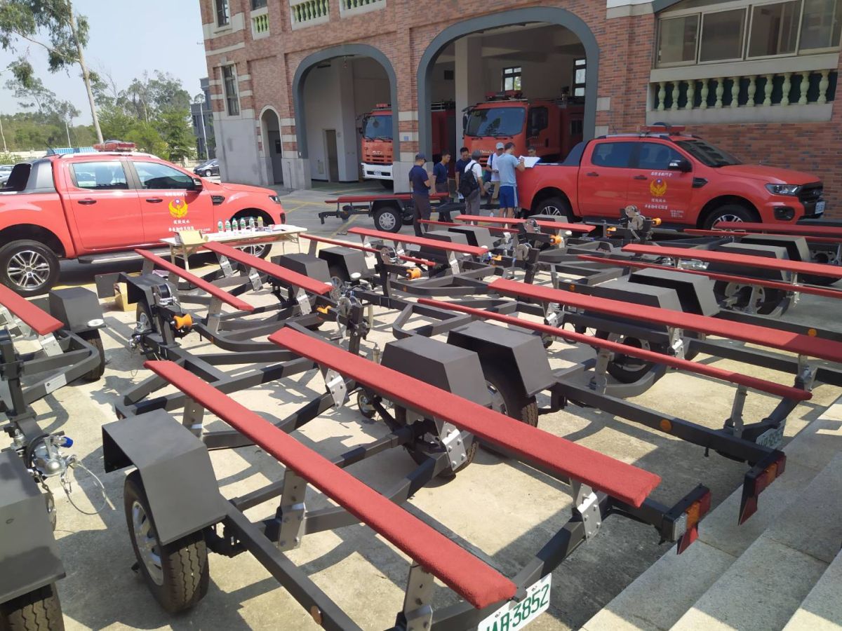 ▲消防局採購內陸水域救援新利器，確保民眾生命財產安全。(圖/金門縣消防局提供)