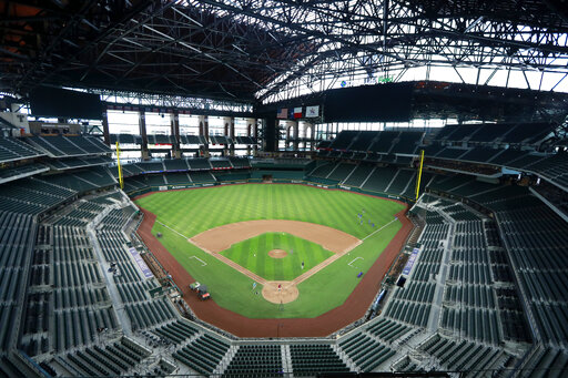 ▲遊騎兵新主場，將成世界大賽主場。（圖／美聯社／達志影像）