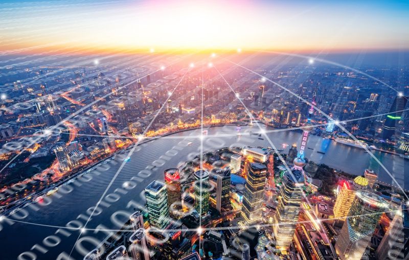 ▲中國主要的一線城市,5G涵蓋率已相當高,「十四五」規畫更將為5G發展計畫注入活水。(圖/Shutterstock)