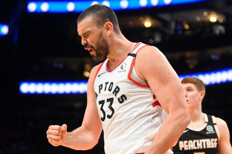 ▲暴龍球員Marc Gasol。（圖／美聯社／達志影像）