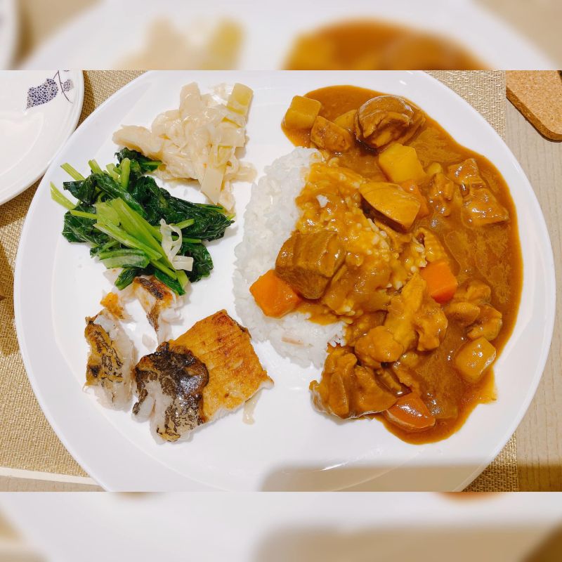 ▲Selina注重飲食均衡,有時也會吃喜歡的食物。(圖/任家萱