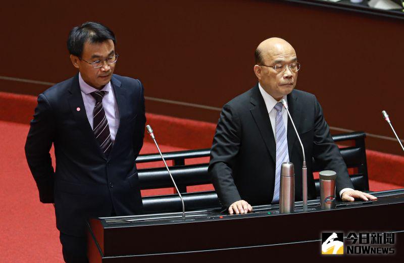 ▲行政院又傳出改組風聲,國民黨團總召林為洲認為蘇貞昌、陳吉仲最該下台。(圖/記者葉政勳攝