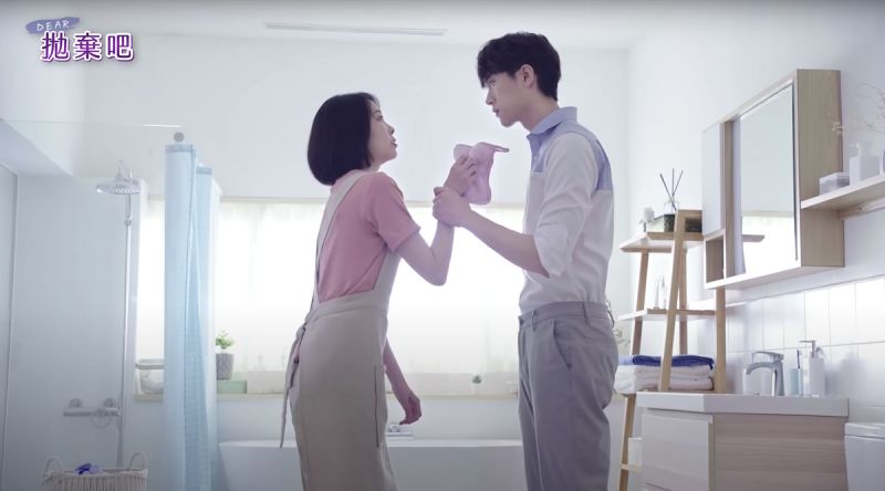 ▲舒潔系列廣告以令人意想不到的韓式台語，在社群上掀起廣大的討論熱潮。（圖／品牌提供）
