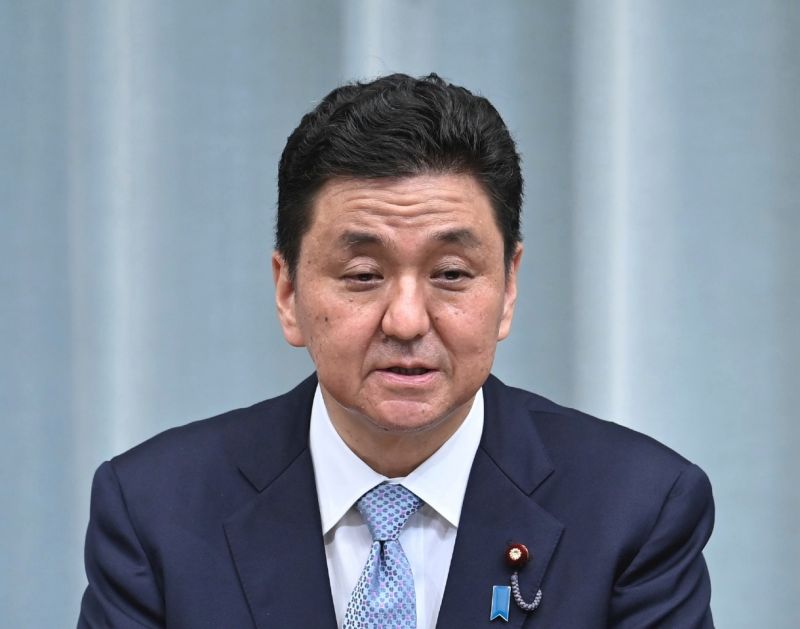 ▲日本新任防衛大臣岸信(圖/美聯社/達志影像)
