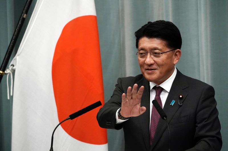 ▲日本數位大臣平井卓也(圖/美聯社/達志影像)
