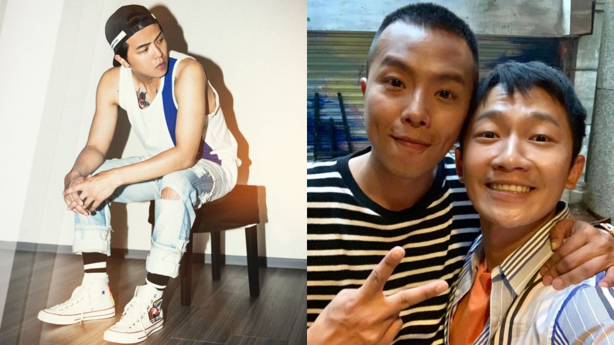 ▲小鬼驟逝，蔡昌憲（右圖右）魂不守舍。（圖／黃鴻升、蔡昌憲臉書）