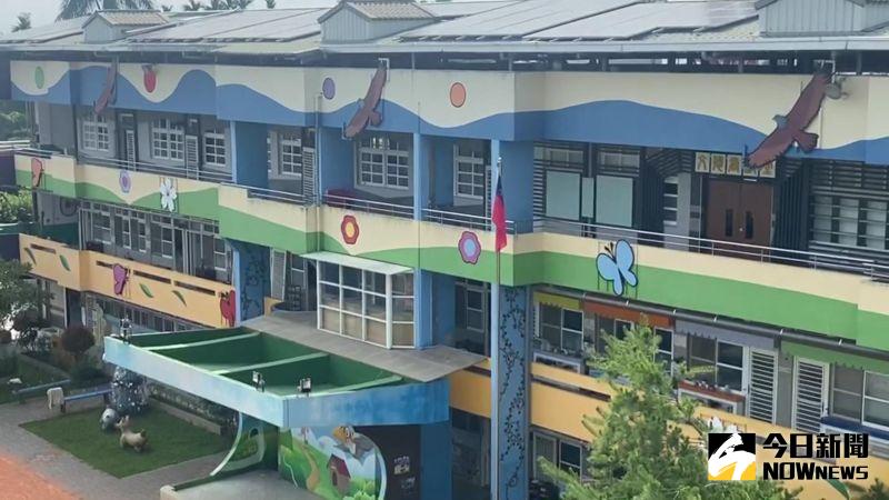 ▲阿寶坑垃圾掩埋場火災造成芬園鄉文德國小這幾天連窗子都不敢開。(圖/記者陳雅芳攝,2020.09.18)