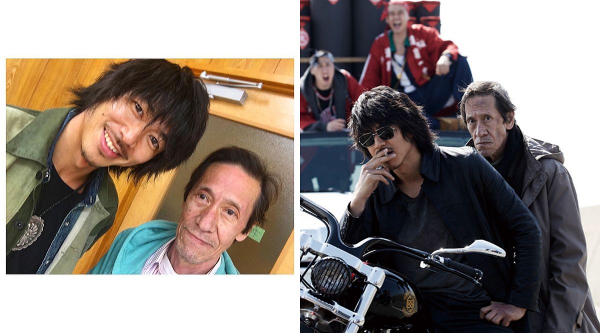 ▲齋藤洋介（左圖右）昨過世，他曾與AKIRA在電影裡有對手戲。（圖／AKIRA IG、電影劇照）
