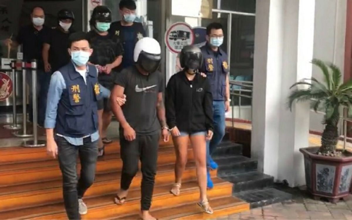 ▲警方在逮補涉嫌暴力討債的6名男女嫌犯後，訊後依殺人未遂、妨害自由及傷害等罪嫌移送法辦。(圖／記者郭凱杰翻攝，2020.09.20)