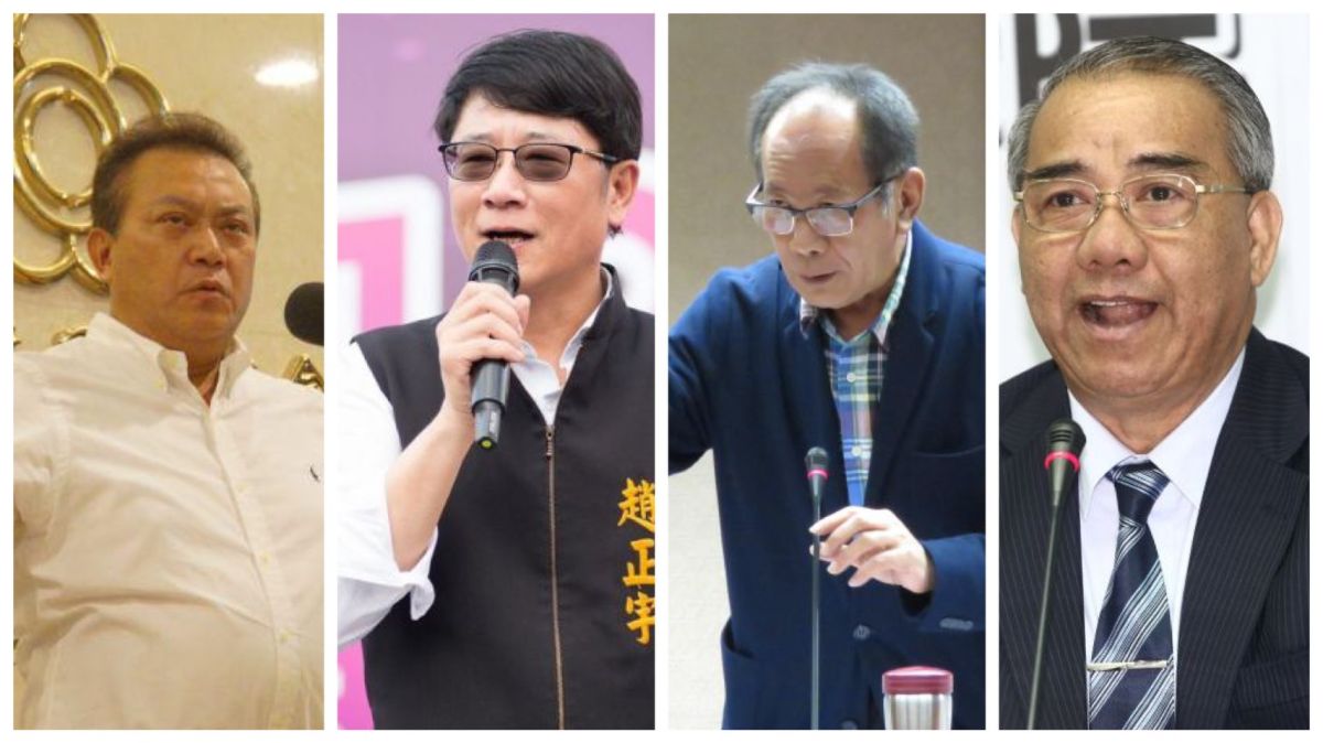 ▲立法委員蘇震清、廖國棟、陳超明與趙正宇疑涉嫌收賄案，今（21）日偵查終結，4名現任立委被依貪污治罪條例起訴。（圖／NOWnews資料照）