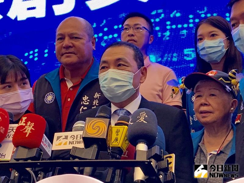 ▲新北市長侯友宜認為，國家要有自主權與防衛能力，不需要用這種方式挑釁，籲兩岸應該回歸正常的經貿與文化、教育交流。(圖/記者康子仁攝)