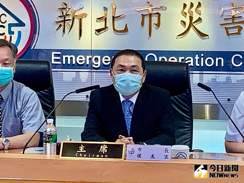 ▲侯友宜強調，他從來不鼓勵大家吃含有瘦肉精的美豬，最好不要進來台灣。(圖/記者康子仁攝)