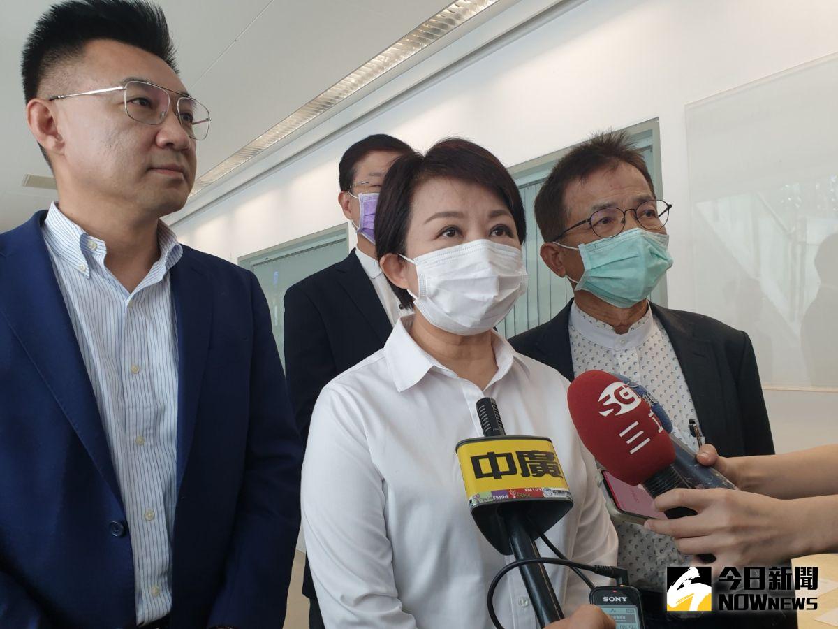 ▲針對東海商圈氣爆現場關懷晚了5小時遭批 ，盧秀燕強調，公務一定全力以赴。（圖／柳榮俊攝)