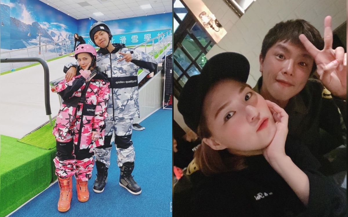 ▲熊熊（左）曝小鬼（右）最後訊息，發長文回憶他私下暖舉。（圖／熊熊IG） 