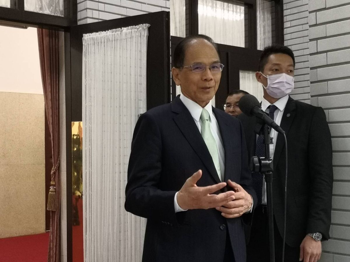 ▲立法院長游錫堃表示會召集各黨團的代表人，協商是否讓台北地檢署收押收賄立委蘇震清等四人。 (圖/記者吳承翰攝)