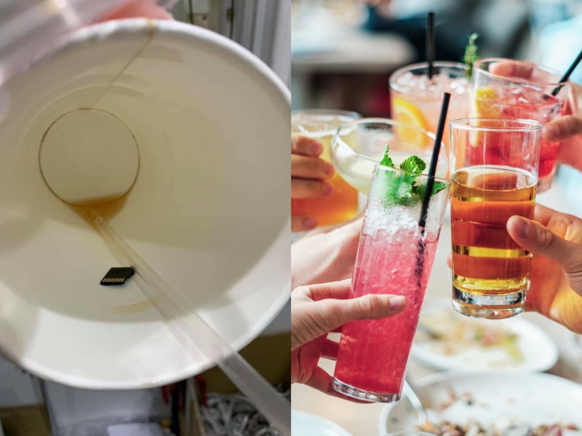 ▲網友叫了外送知名連鎖套餐一份，喝完飲料卻發覺底下，有「黑黑一片」。（示意圖／翻攝自《pixabay》 及《爆怨公社》）