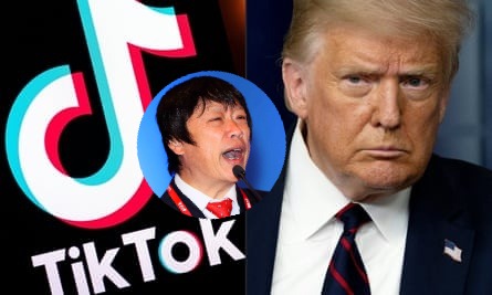 ▲川普強調，如果TikTok和甲骨文協議沒有達到政府的標準，不會同意；胡錫進則是稱，北京不會同意協議。（圖／翻攝自衛報／微博）