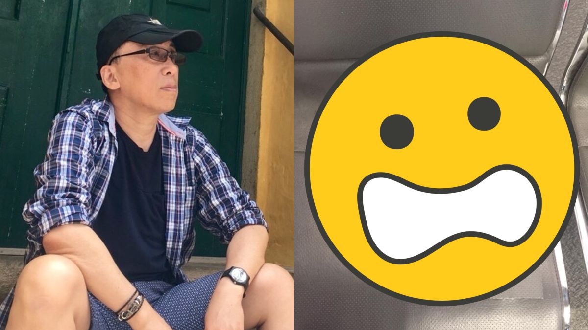 ▲苦苓見高鐵台北站內驚人一幕，狐疑問高鐵是不是快倒了？（圖／苦苓臉書）