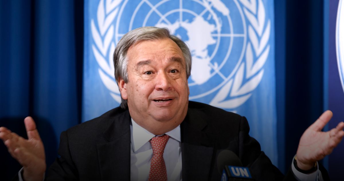 ▲聯合國秘書長古特瑞斯（圖／翻攝New Europe）