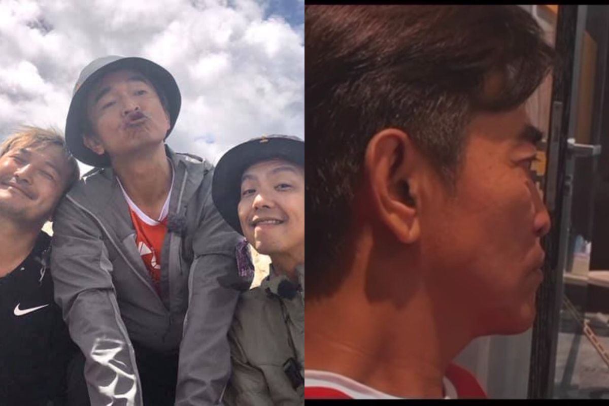 ▲KID（左圖左）曝光吳宗憲憔悴一面。（圖 / 翻攝綜藝玩很大臉書、KID IG）