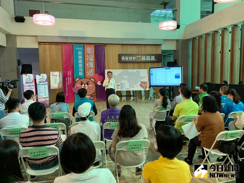 ▲嘉義縣長翁章梁表示，希望在大家的攜手努力下，各界的愛心和物資都能送到每一位需要的弱勢者的手上。（圖／記者陳惲朋攝）