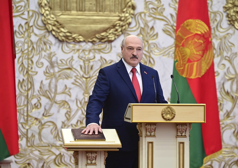 ▲白俄羅斯總統魯卡申柯表示，他希望避免與波蘭因為邊界移民危機發生衝突。（圖／美聯社／達志影像）