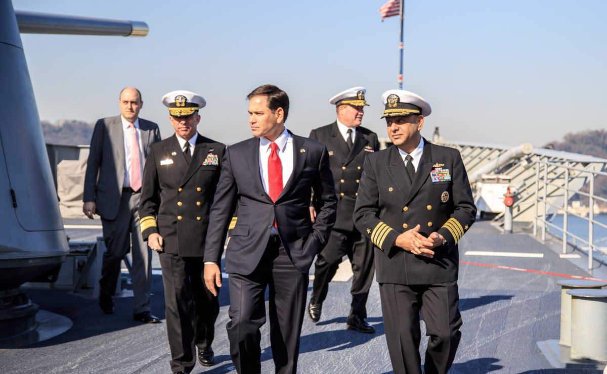 ▲美國佛羅里達州參議員盧比歐（Marco Rubio）接受保守派智庫哈德遜研究所訪談時，認為防止中國武力犯台的唯一方式，是提高軍事行動的代價。（圖／翻攝自US Navy美國海軍官網）