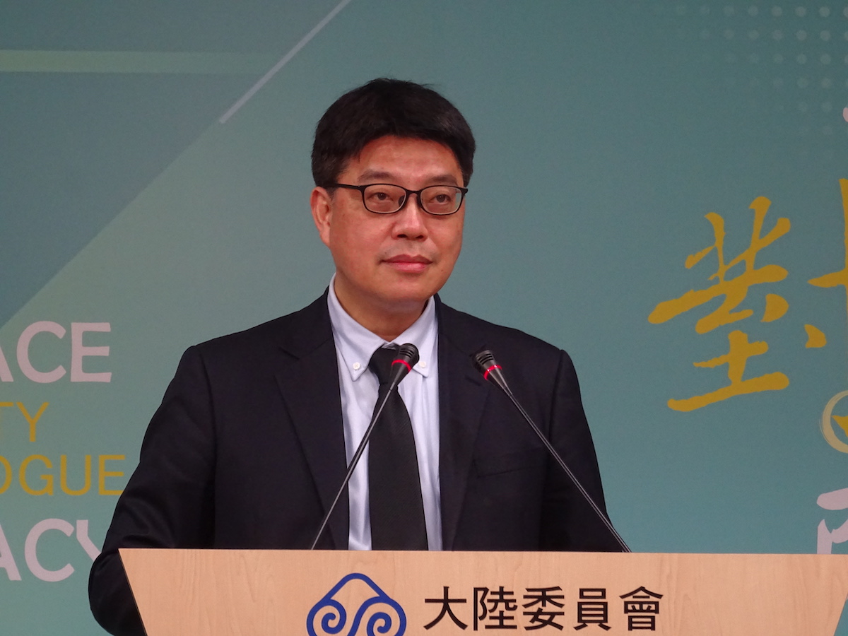 ▲陸委會譴責共機頻繁繞台造成區域情勢緊張，呼籲北京當局克制。（圖／記者呂炯昌攝 2020.09.24）