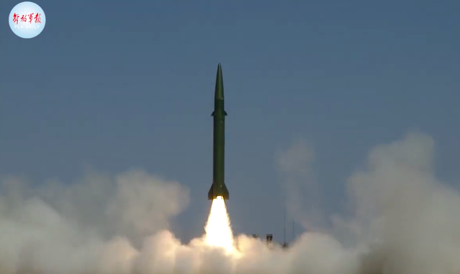 ▲解放軍東部戰區發射東風11彈道飛彈。（圖／解放軍報微博）