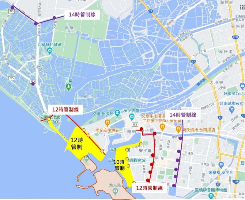 國慶煙火在台南 交通管制措施看過來