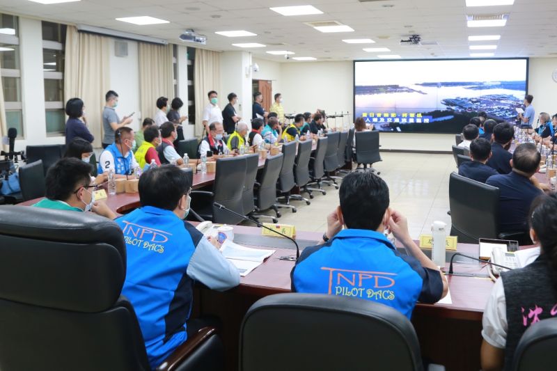 ▲台南市警察局局長詹永茂表示,無人機對於警政工作是相當有助益的利器。(圖/台南市政府提供)