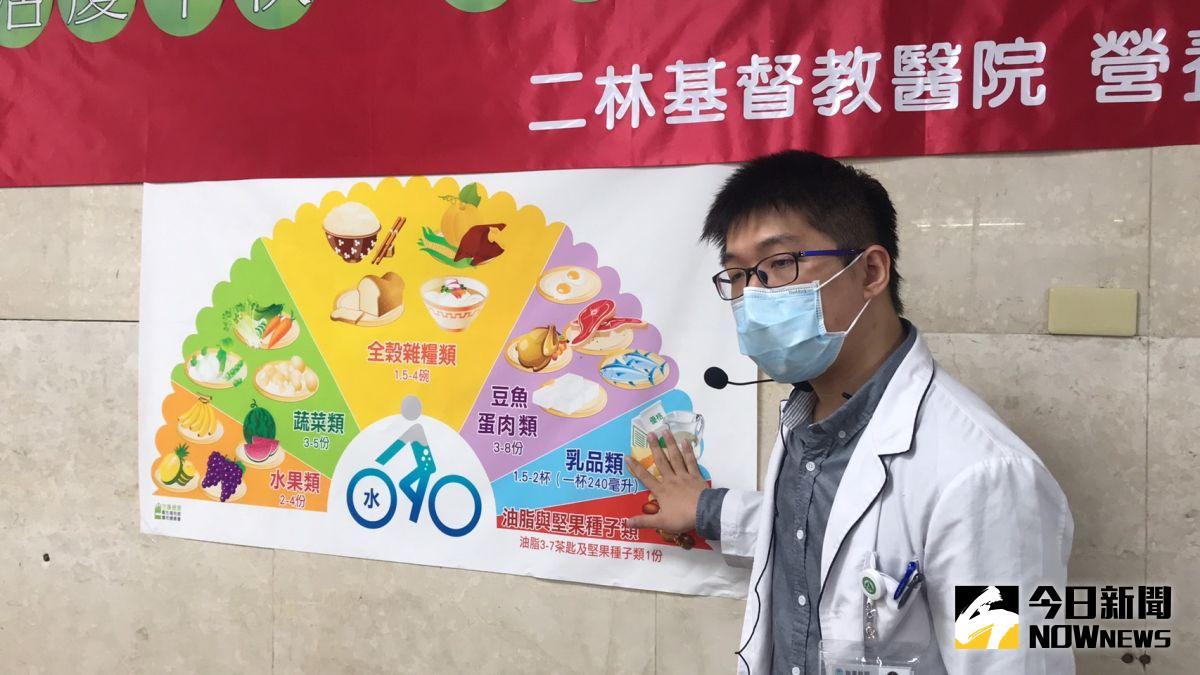 ▲營養師詹昱佑建議慢性病患者中秋節慶相關的飲食要注意。（圖／記者陳雅芳攝，2020.09.25）