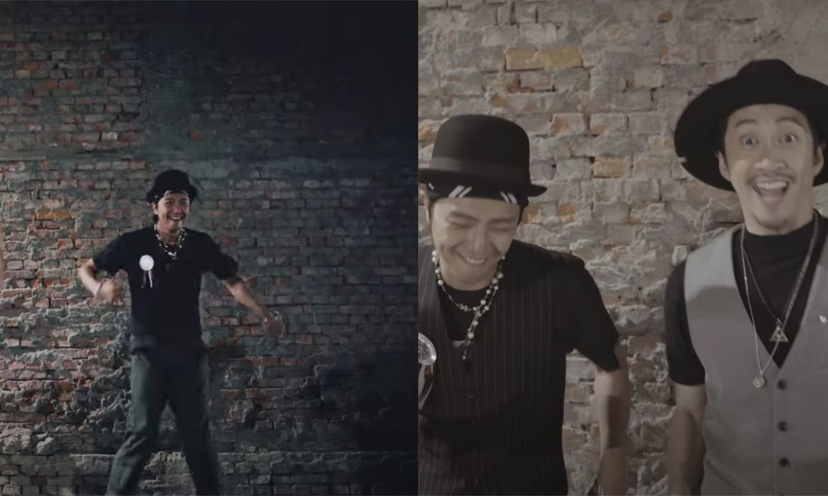 ▲陳漢典在YouTube發出和小鬼一同拍攝的跳舞影片，並將其命名為《地球上最浪漫的一支舞》。（圖／翻攝自YouTube-Hank Chen陳漢典）