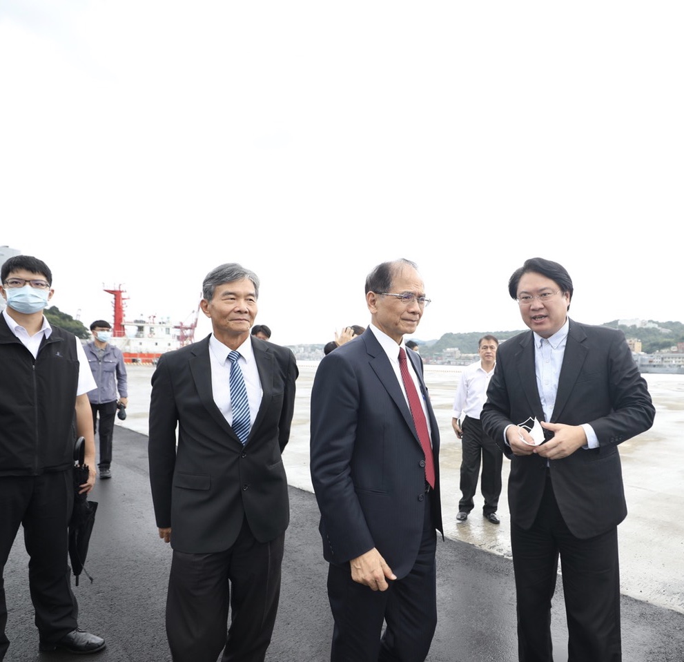 ▲國慶晚會首度在基隆舉辦，慶籌會主委游錫堃、基隆市長林右昌邀請大家一同參加（圖/基隆市政府提供）